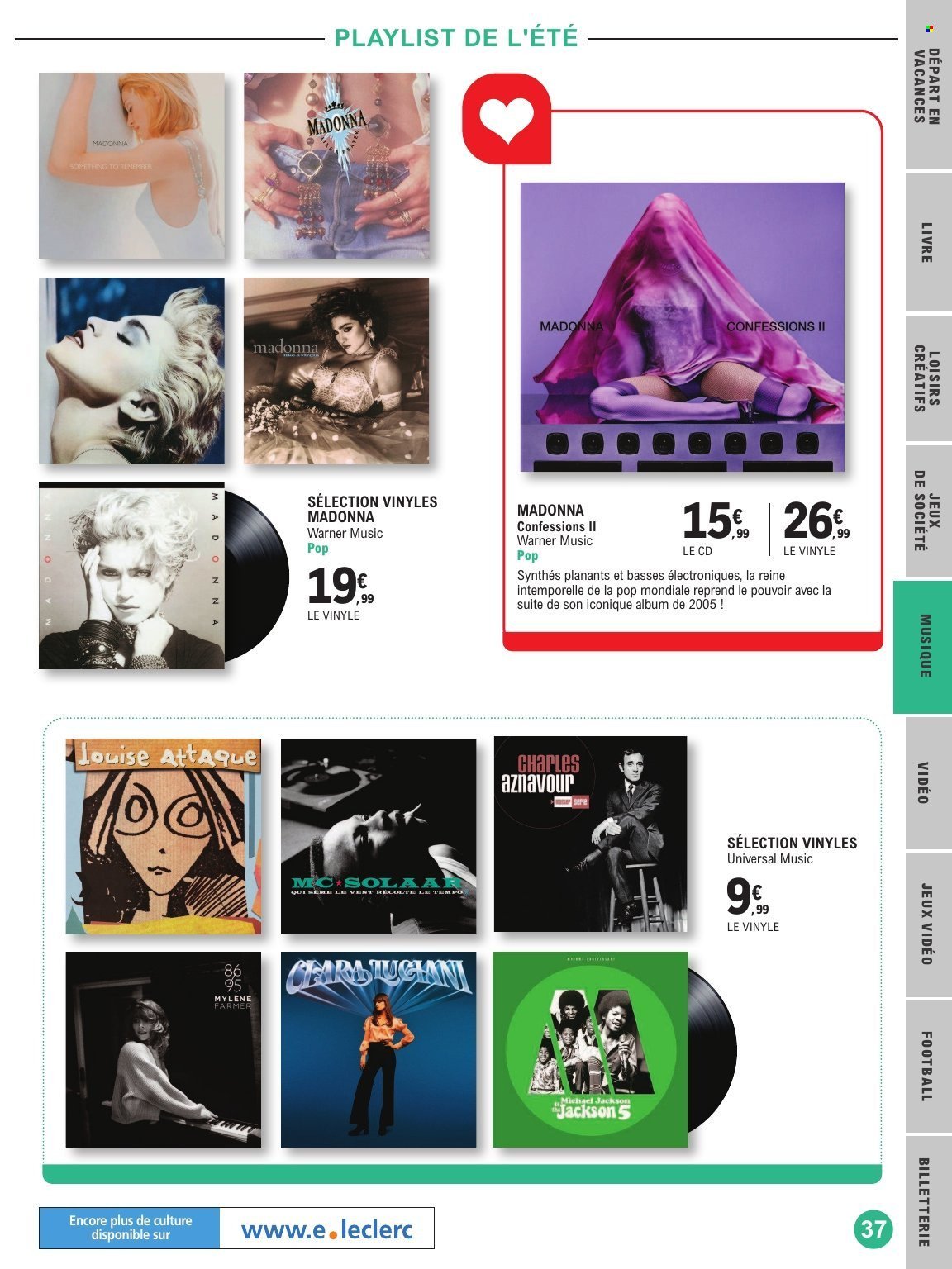 Catalogue E.LECLERC - SELECTION ÉTÉ