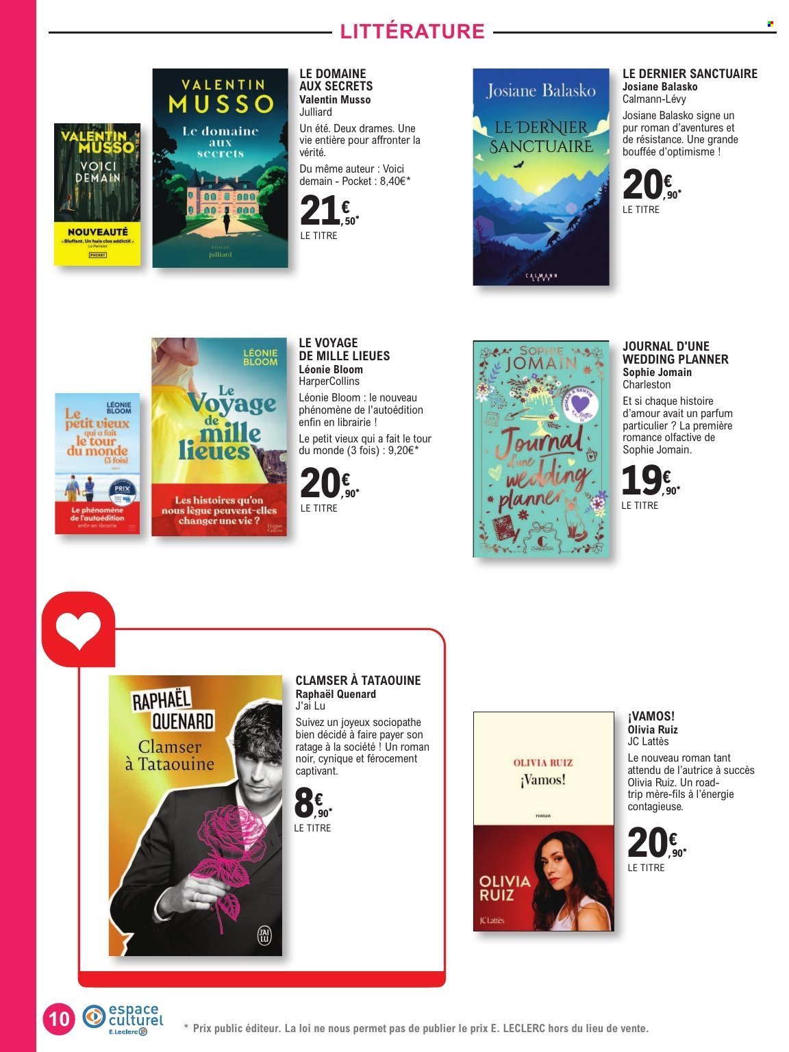 Catalogue E.LECLERC - SELECTION ÉTÉ