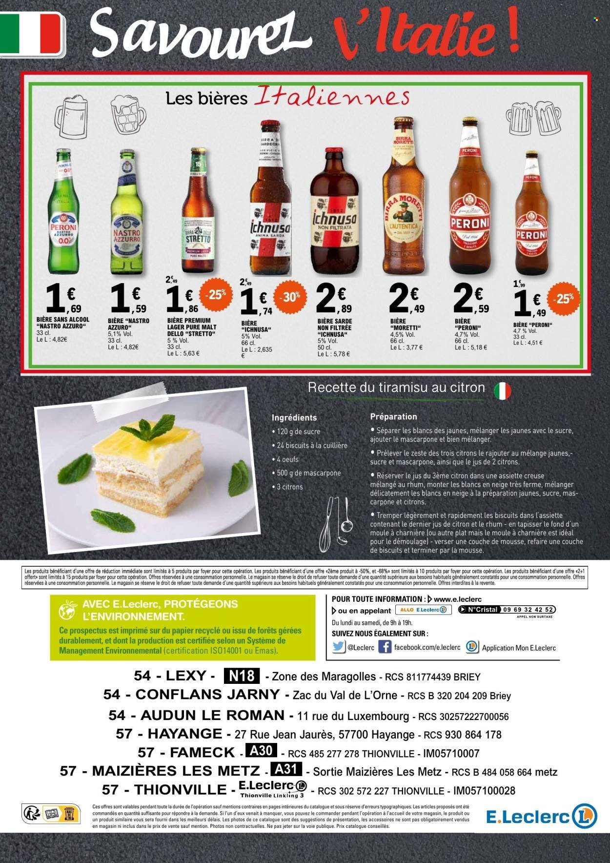 Catalogue E.LECLERC - OP ITALIE
