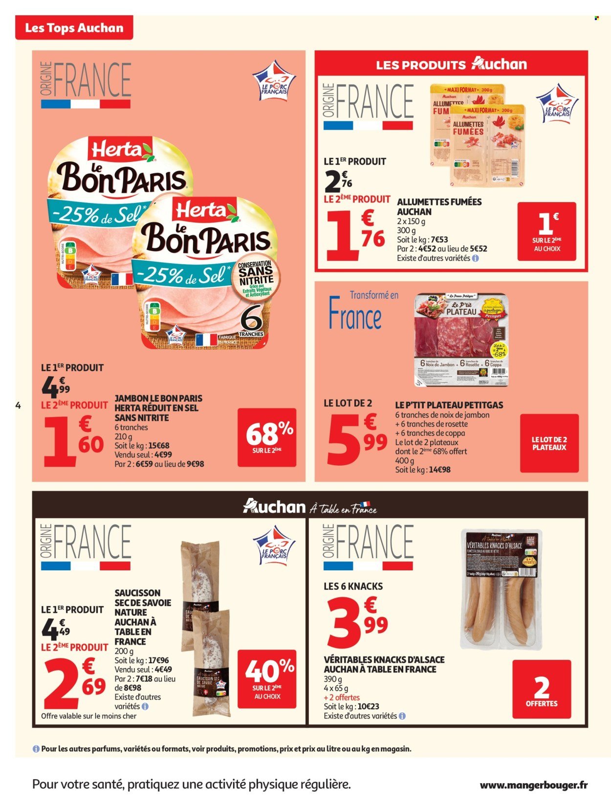 Catalogue AUCHAN - Tops produits super