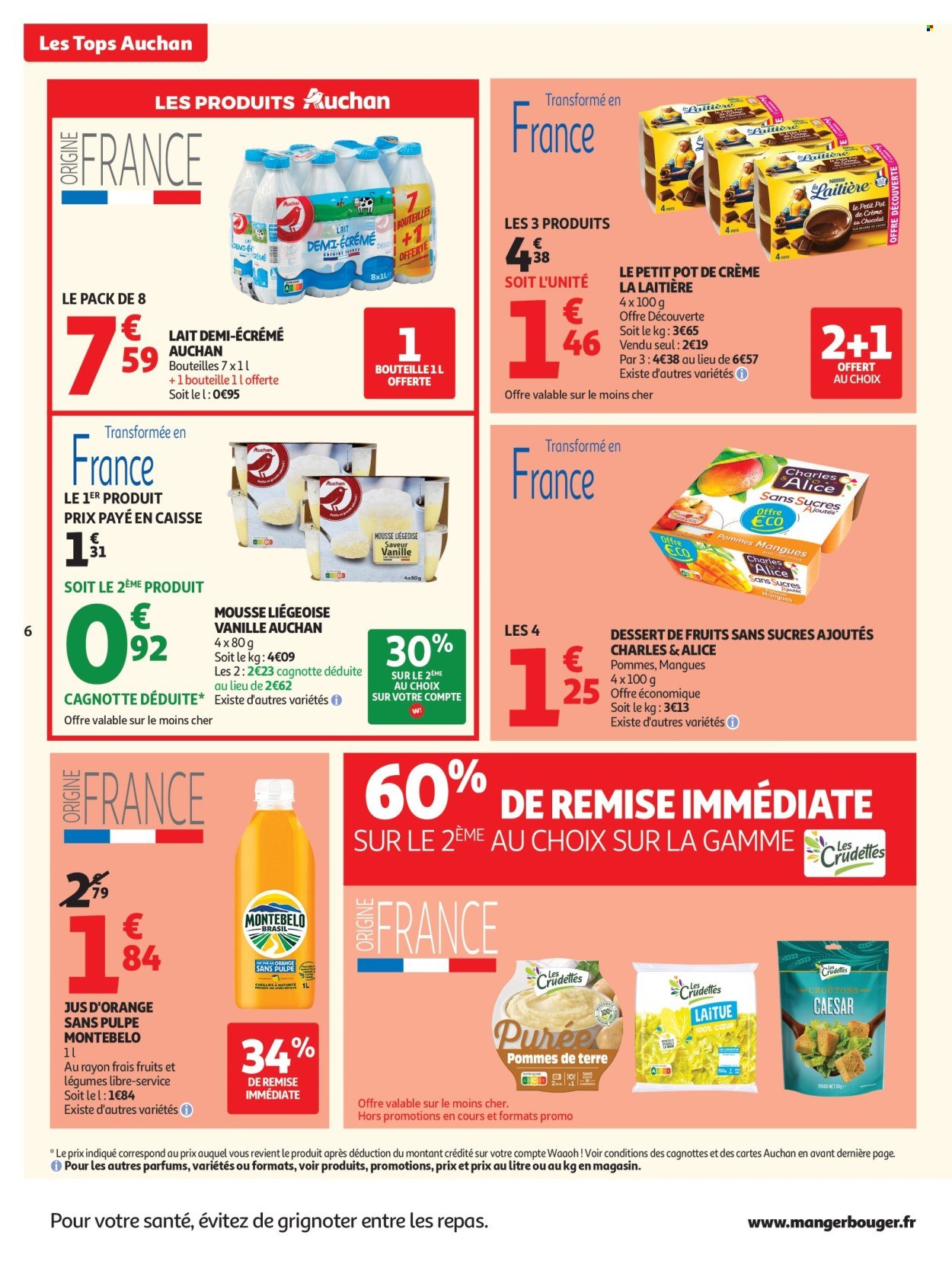 Catalogue AUCHAN - Tops produits super