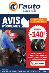Catalogue E.LECLERC - AVIS D'ECONOMIE