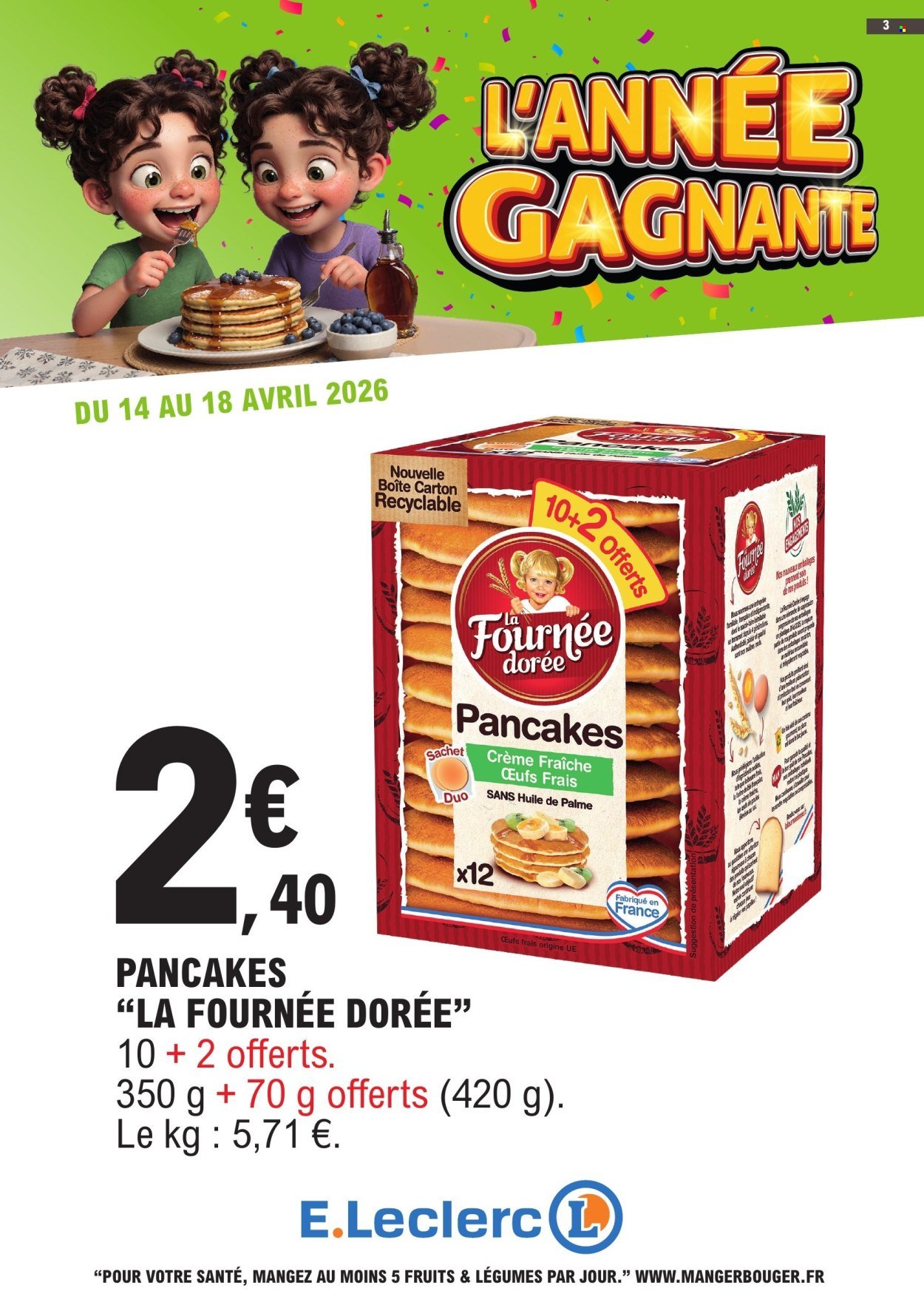 Catalogue E.LECLERC - Temps fort