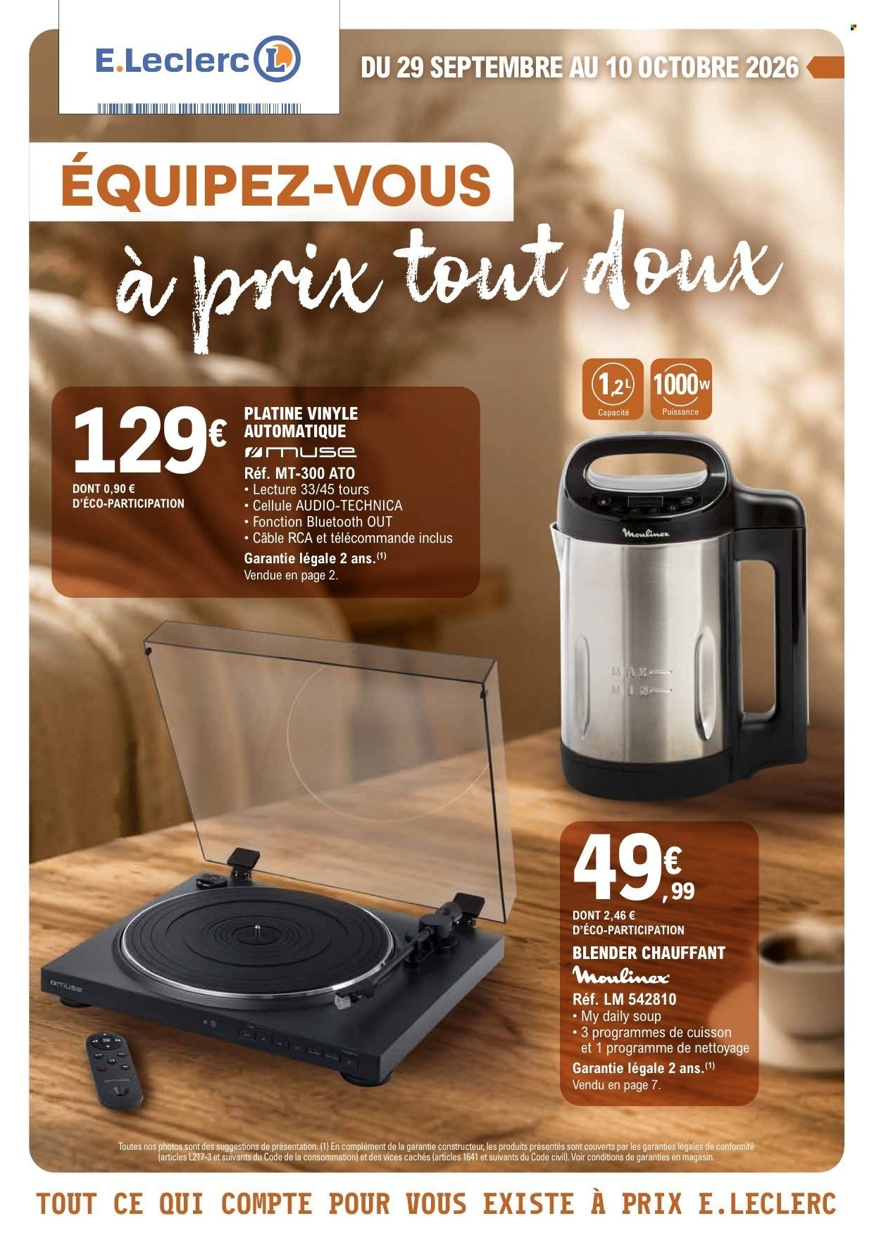 Catalogue E.LECLERC - LES PRIX QUI RECHAUFFENT