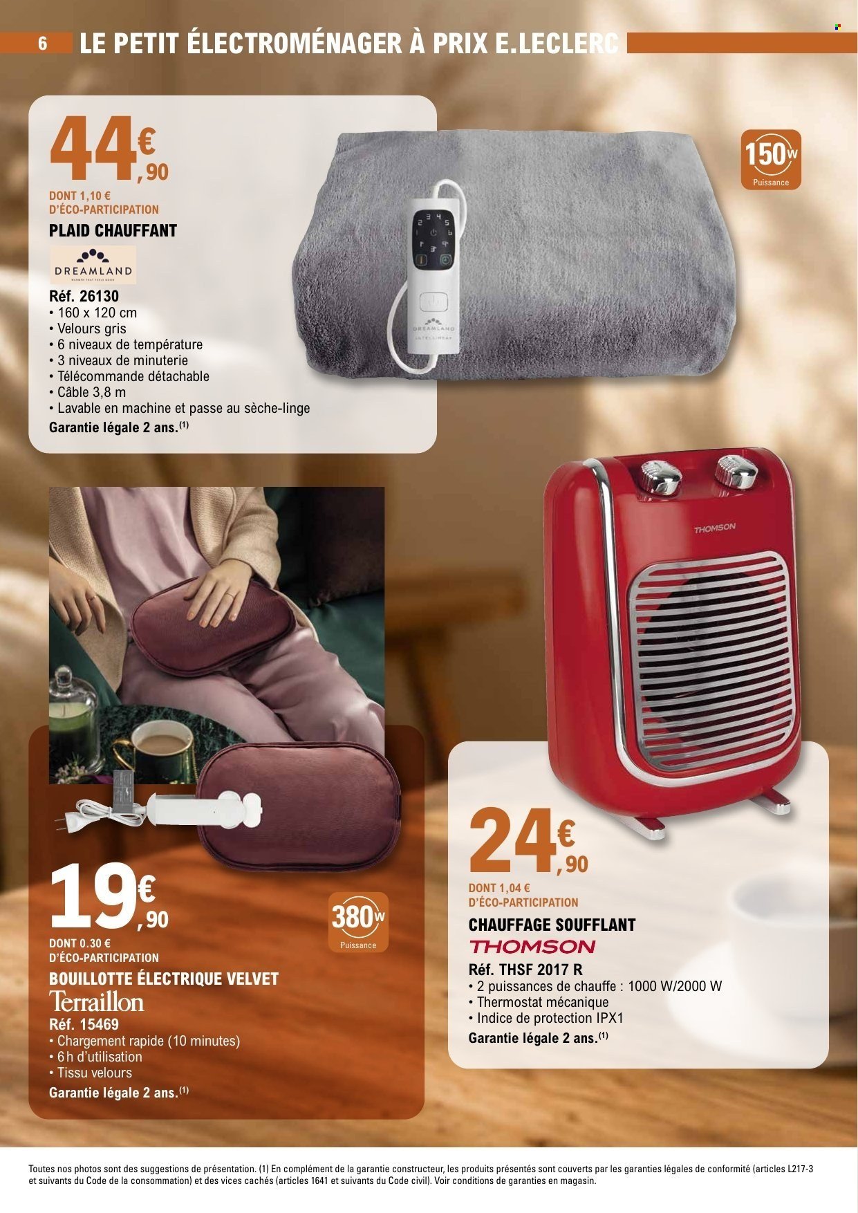 Catalogue E.LECLERC - LES PRIX QUI RECHAUFFENT