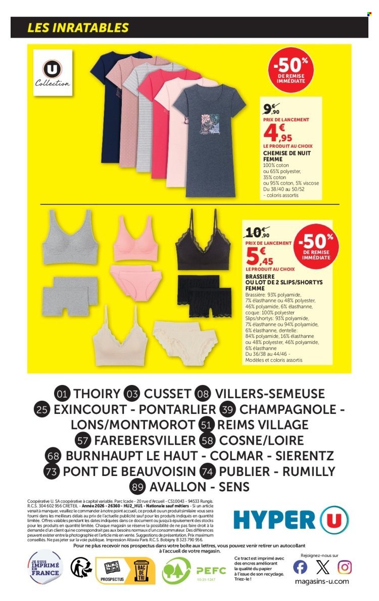 Catalogue HYPER U - Les prix bas de la semaine