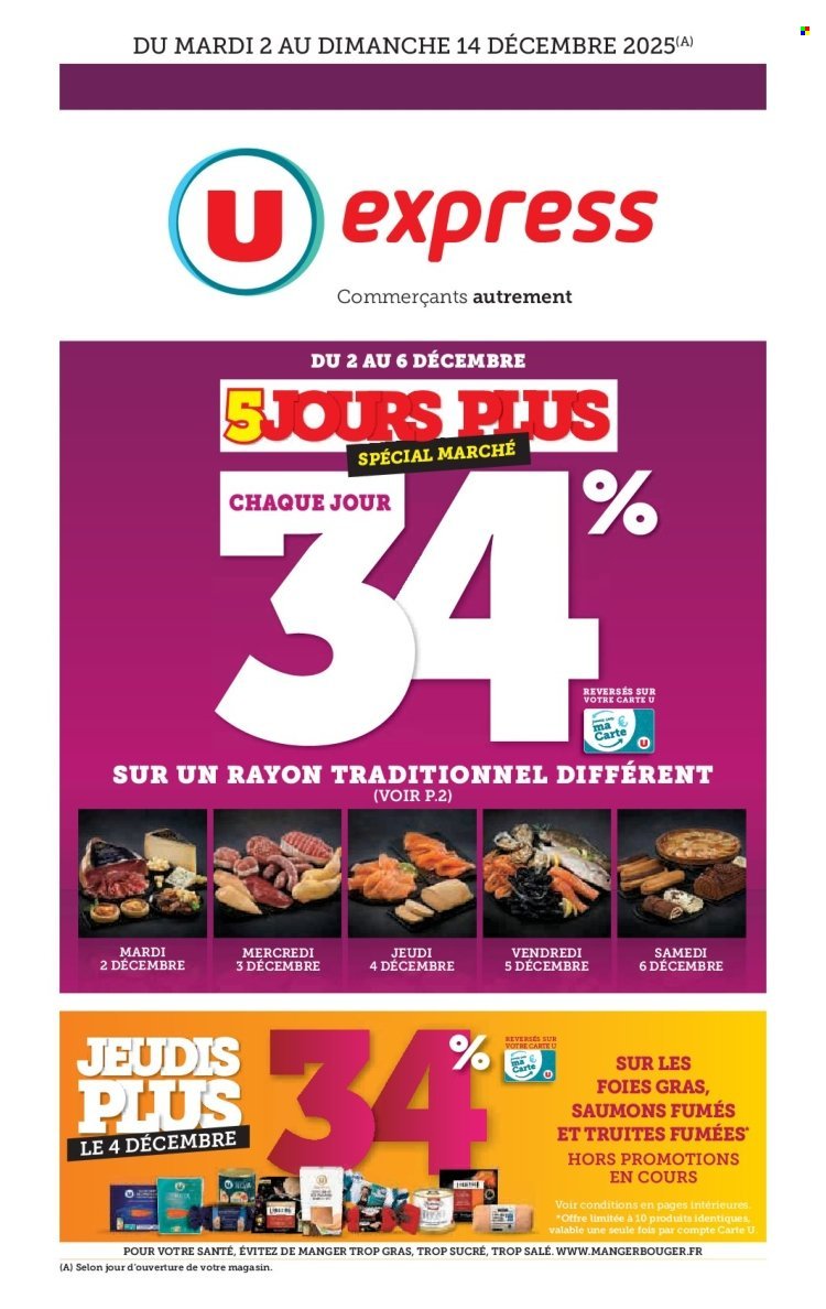 Catalogue U EXPRESS - Les prix bas de la semaine (2025-12-02 - 2025-12-14)