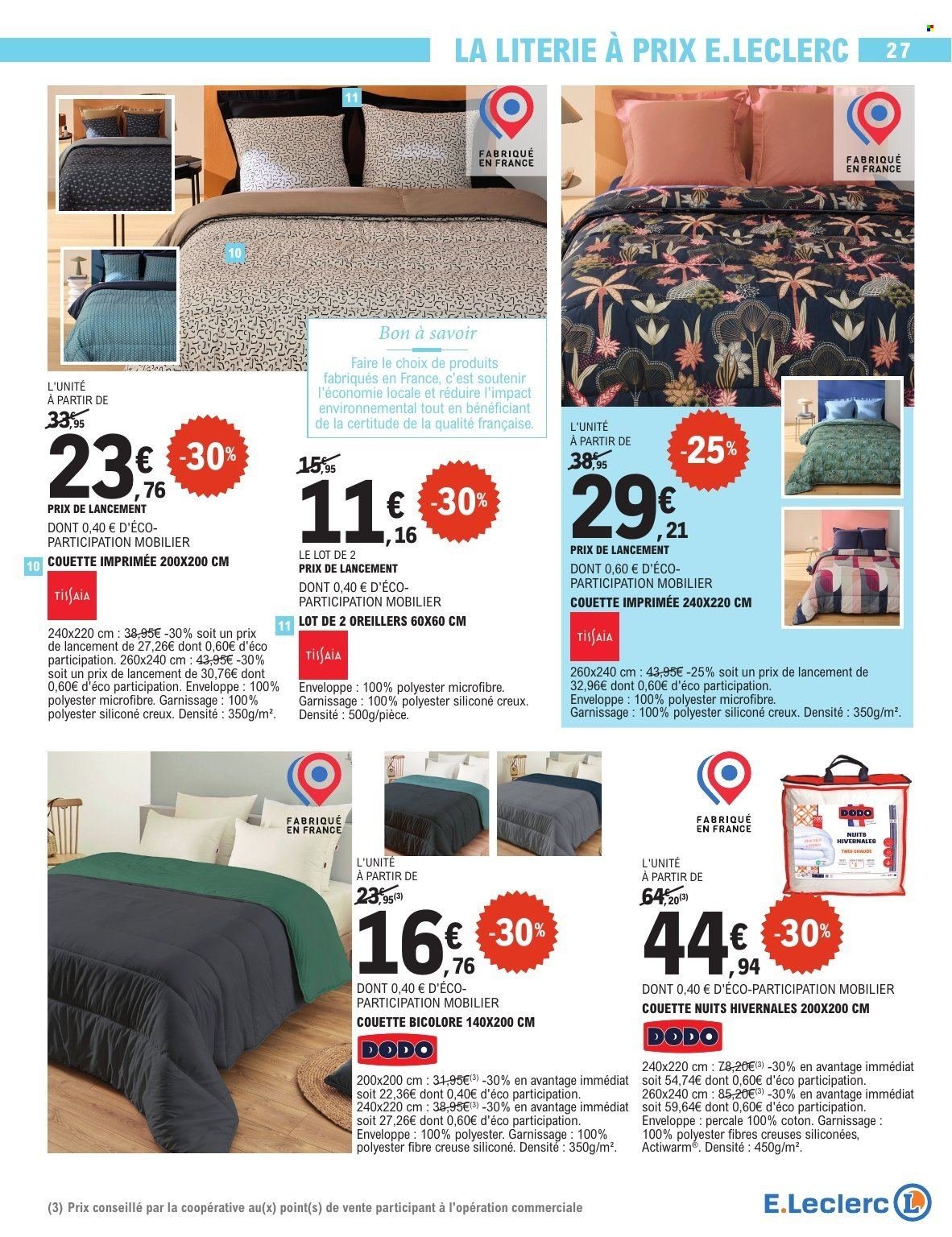 Catalogue E.LECLERC - BLANC (2025-12-26 - 2026-01-10)