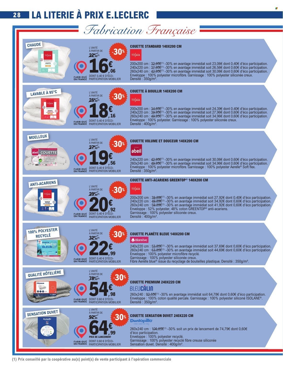 Catalogue E.LECLERC - BLANC (2025-12-26 - 2026-01-10)