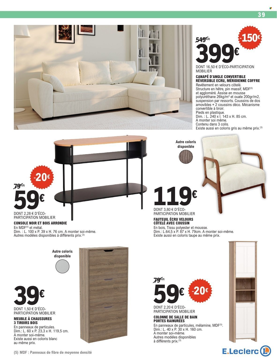 Catalogue E.LECLERC - BLANC (2025-12-26 - 2026-01-10)