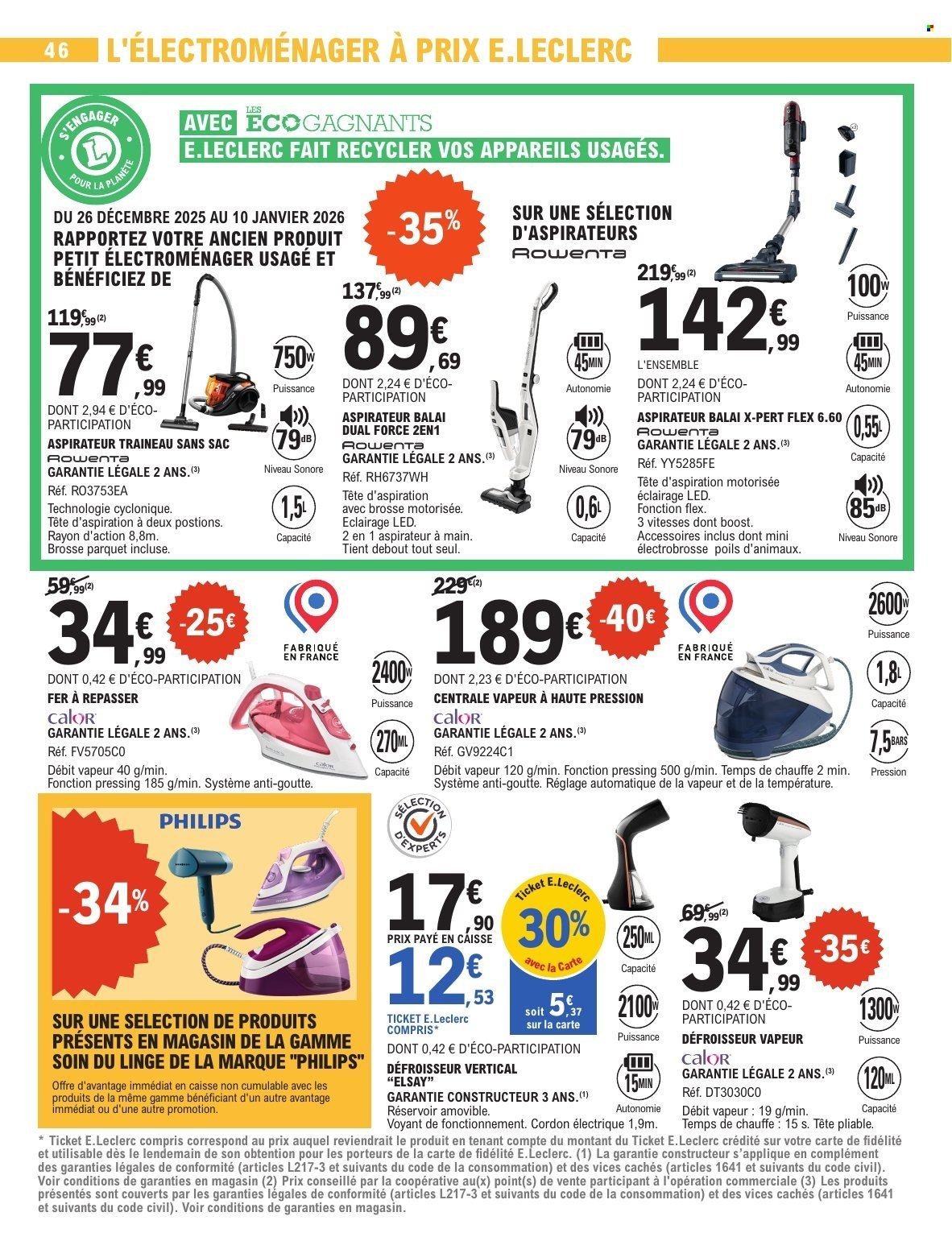 Catalogue E.LECLERC - BLANC