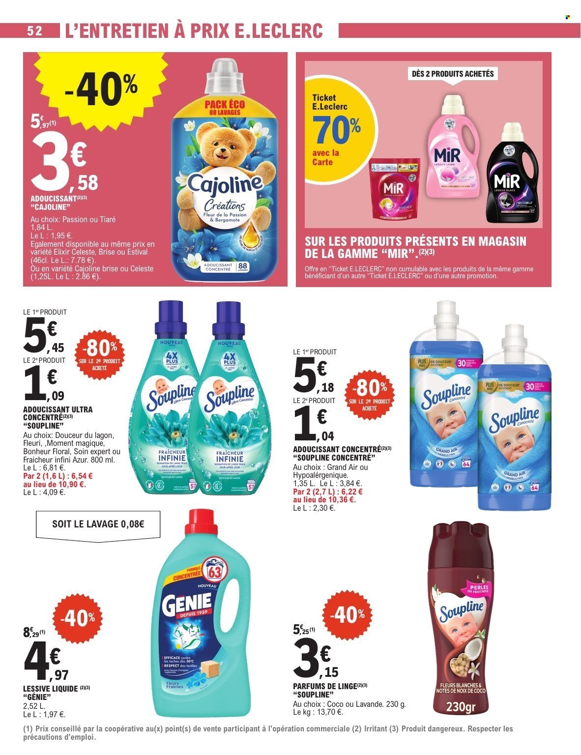 Catalogue E.LECLERC - BLANC