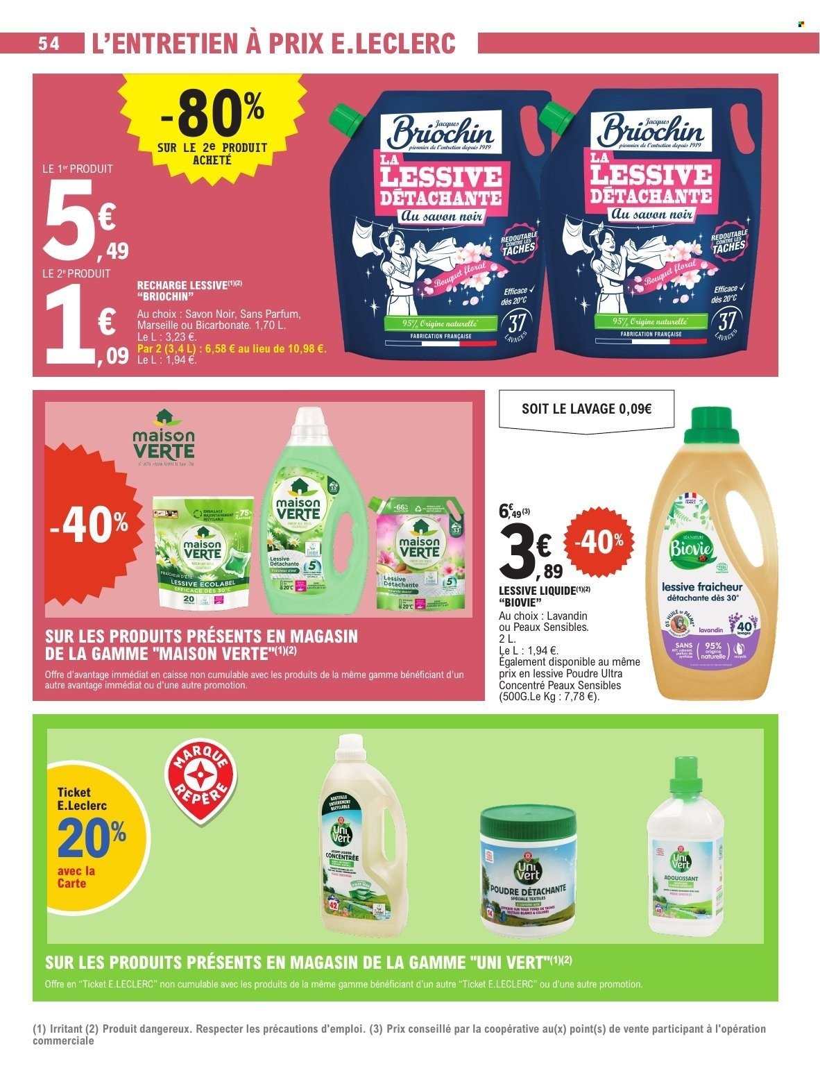 Catalogue E.LECLERC - BLANC