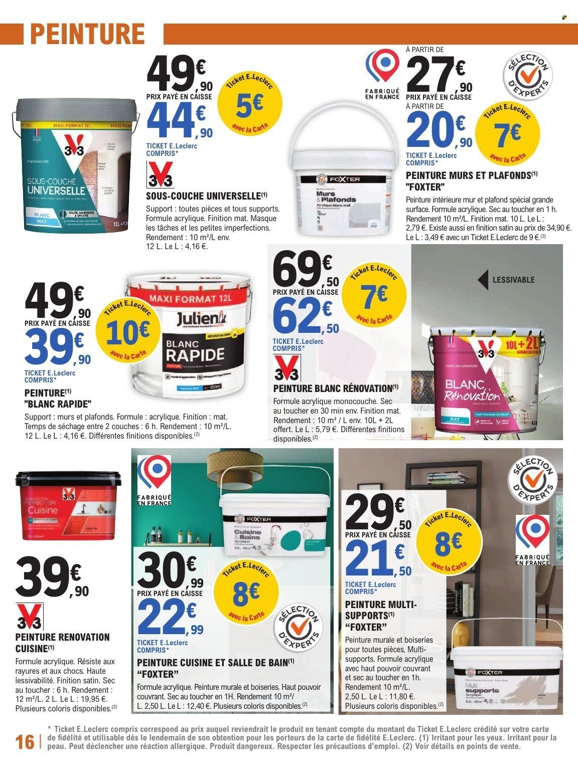 Catalogue E.LECLERC - TRAFIC BRICO