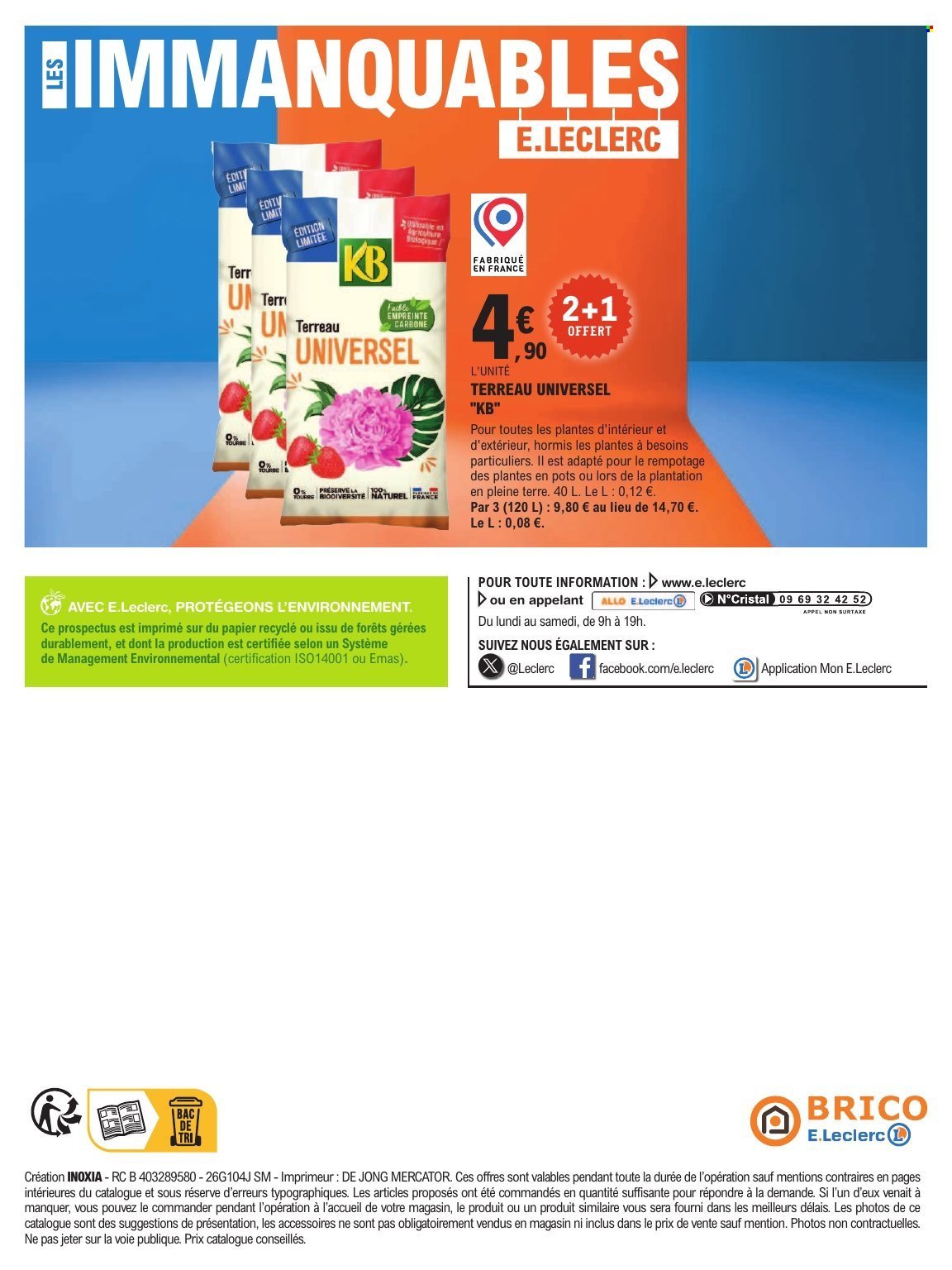 Catalogue E.LECLERC - TRAFIC BRICO