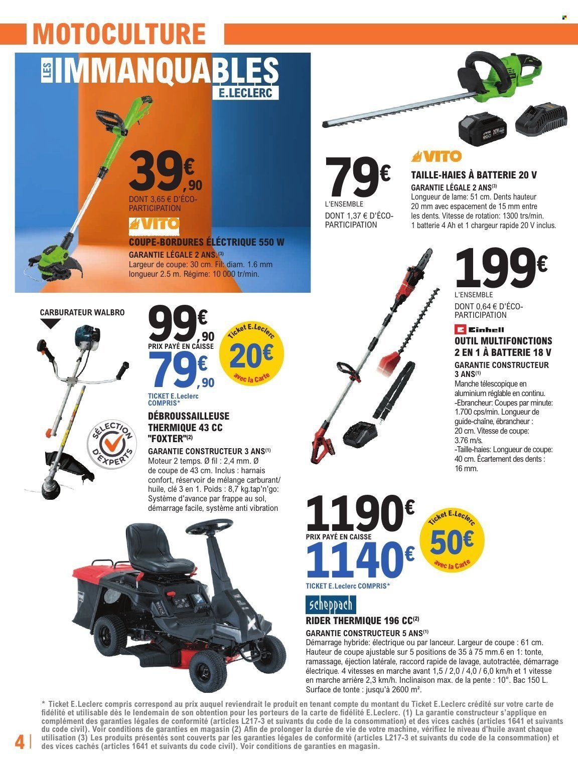 Catalogue E.LECLERC - TRAFIC BRICO