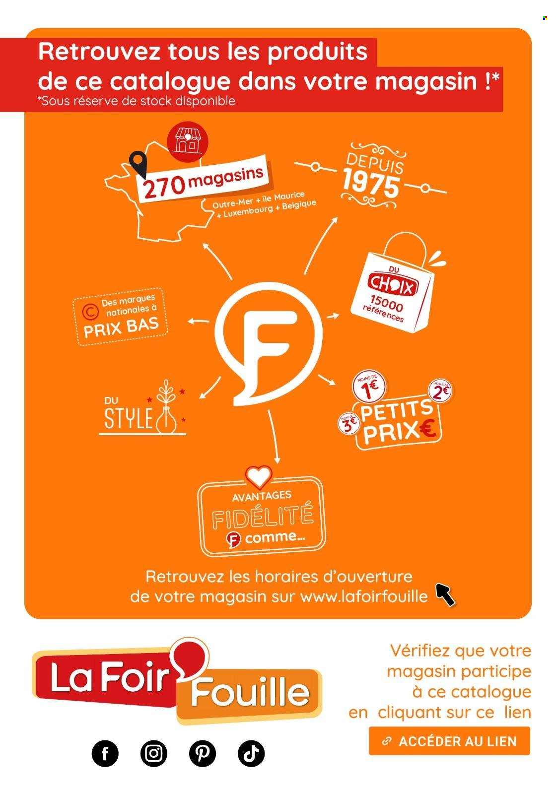 Catalogue LA FOIR'FOUILLE - Du lundi 16 février 2026