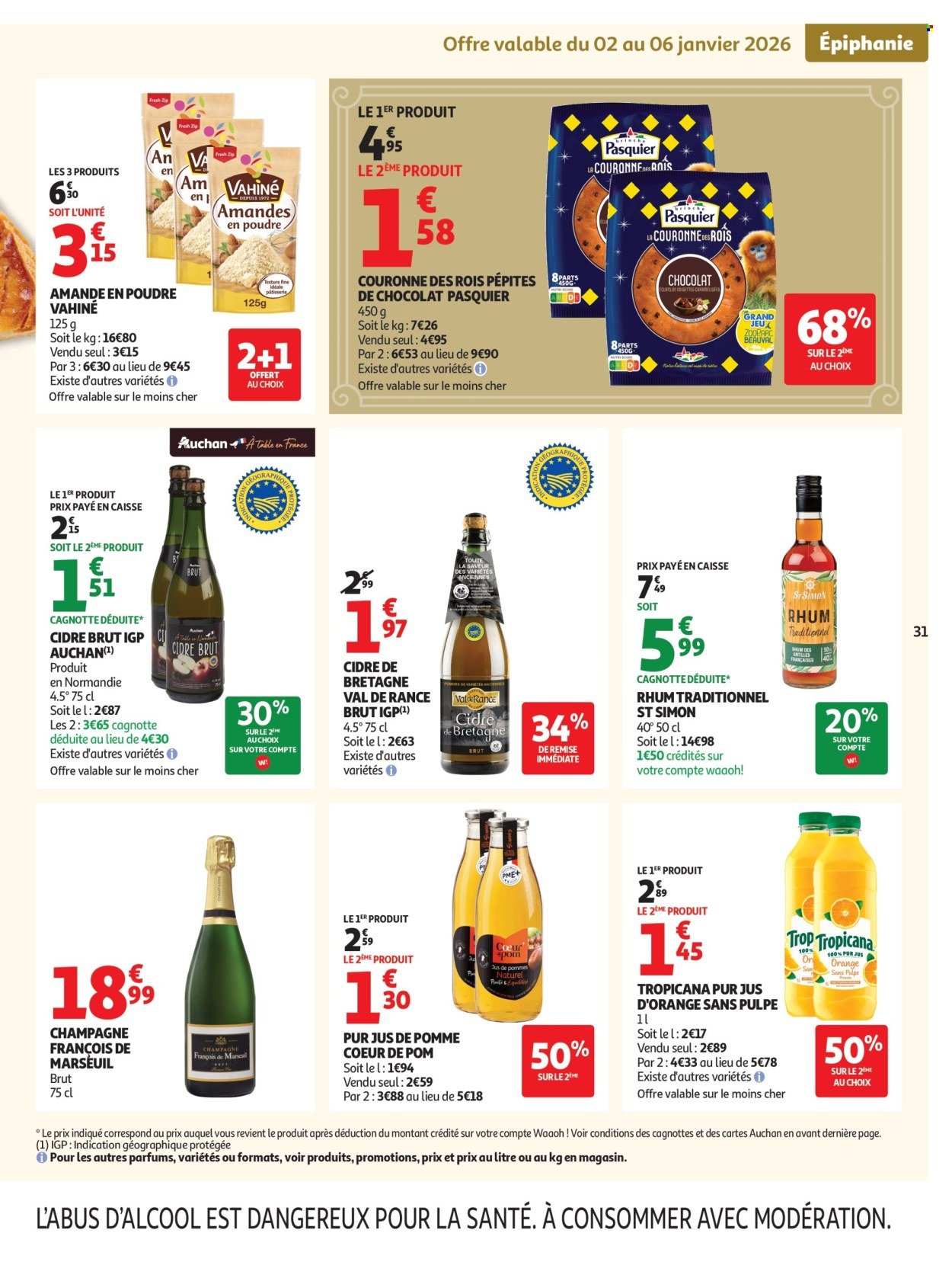 Catalogue AUCHAN - Offres XXL (2026-01-02 - 2026-01-10)
