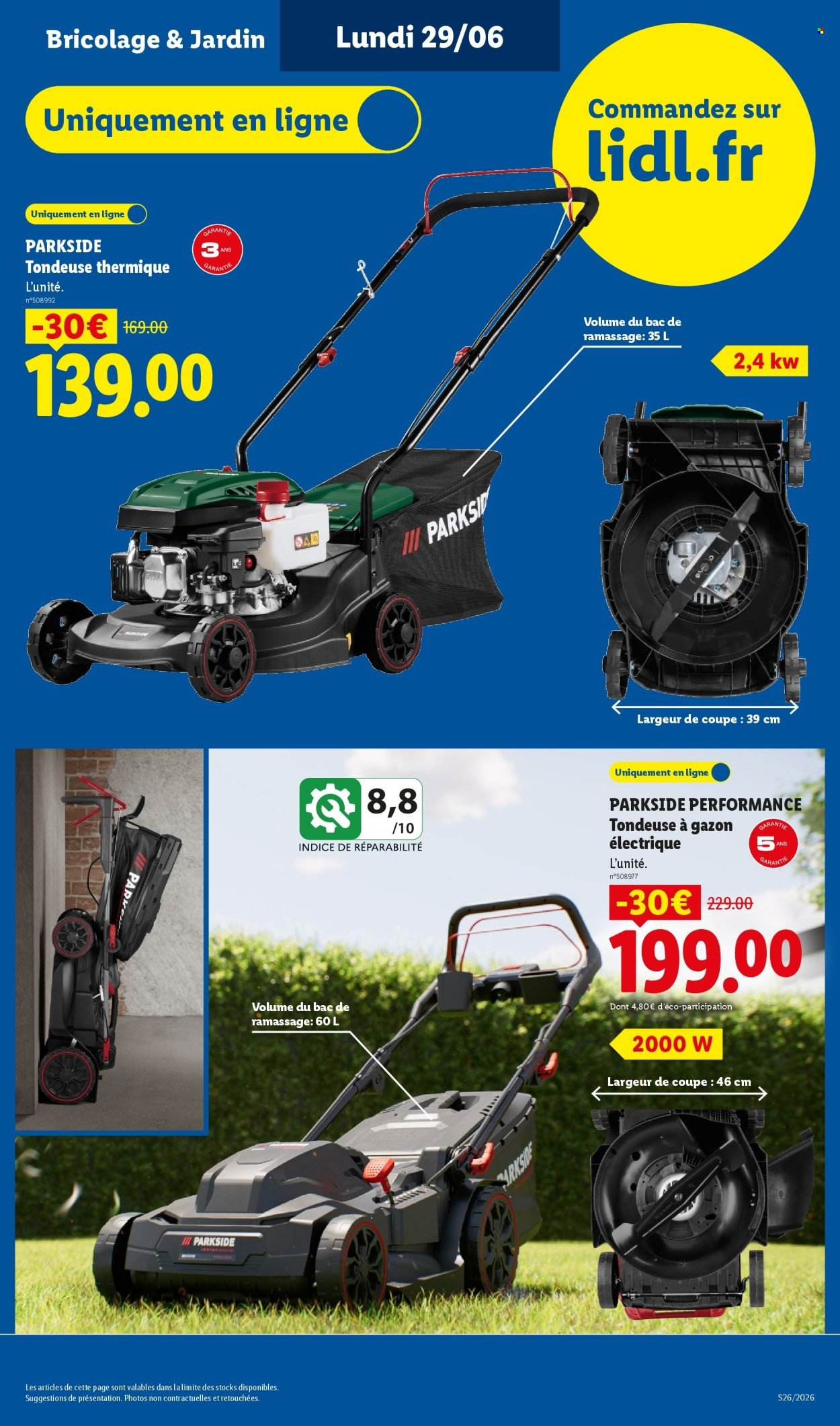 Catalogue LIDL - Les Exclus Web de la semaine