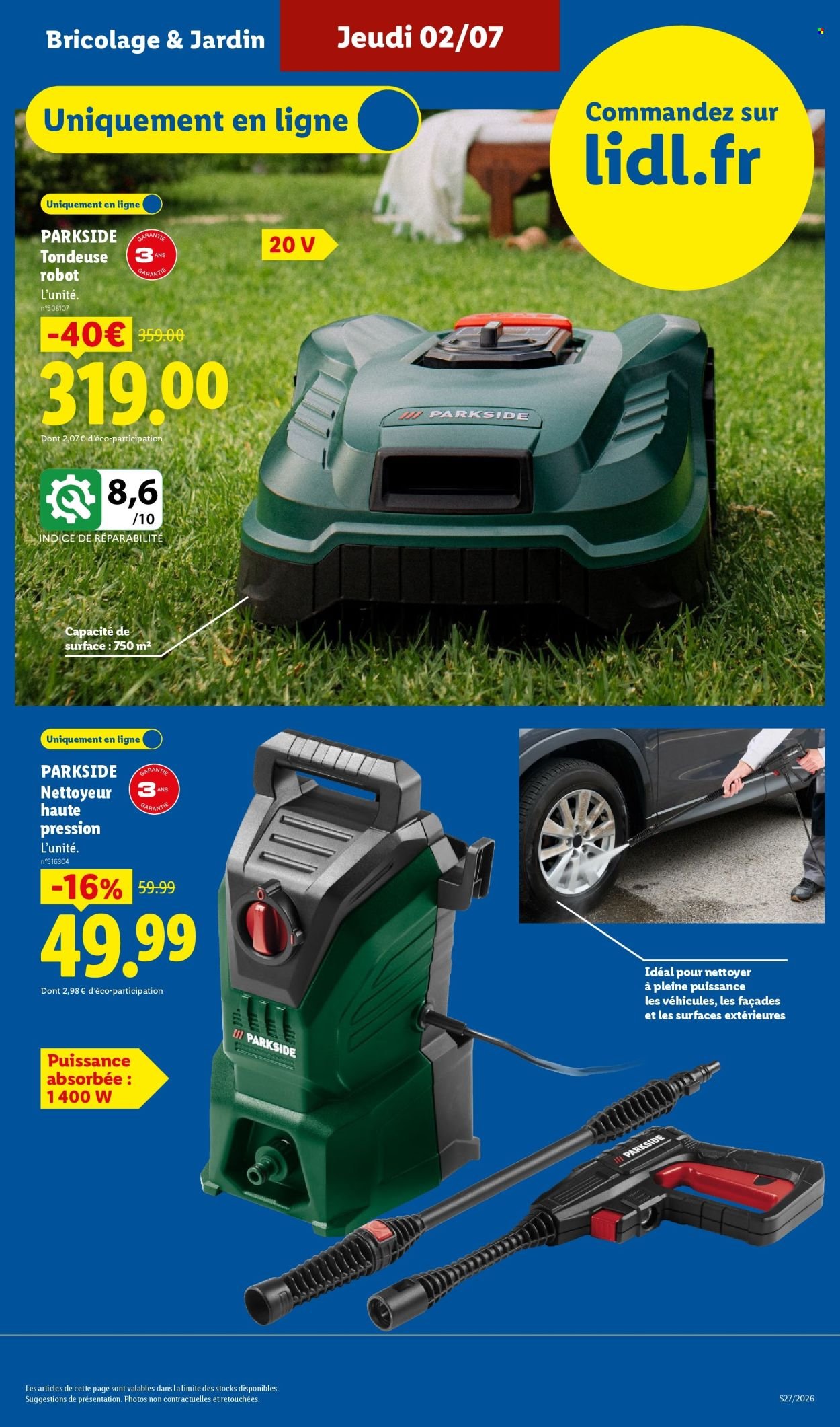 Catalogue LIDL - Les Exclus Web de la semaine