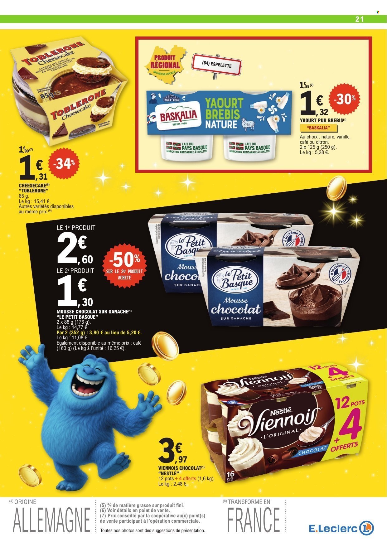 Catalogue E.LECLERC - ANNIVERSAIRE