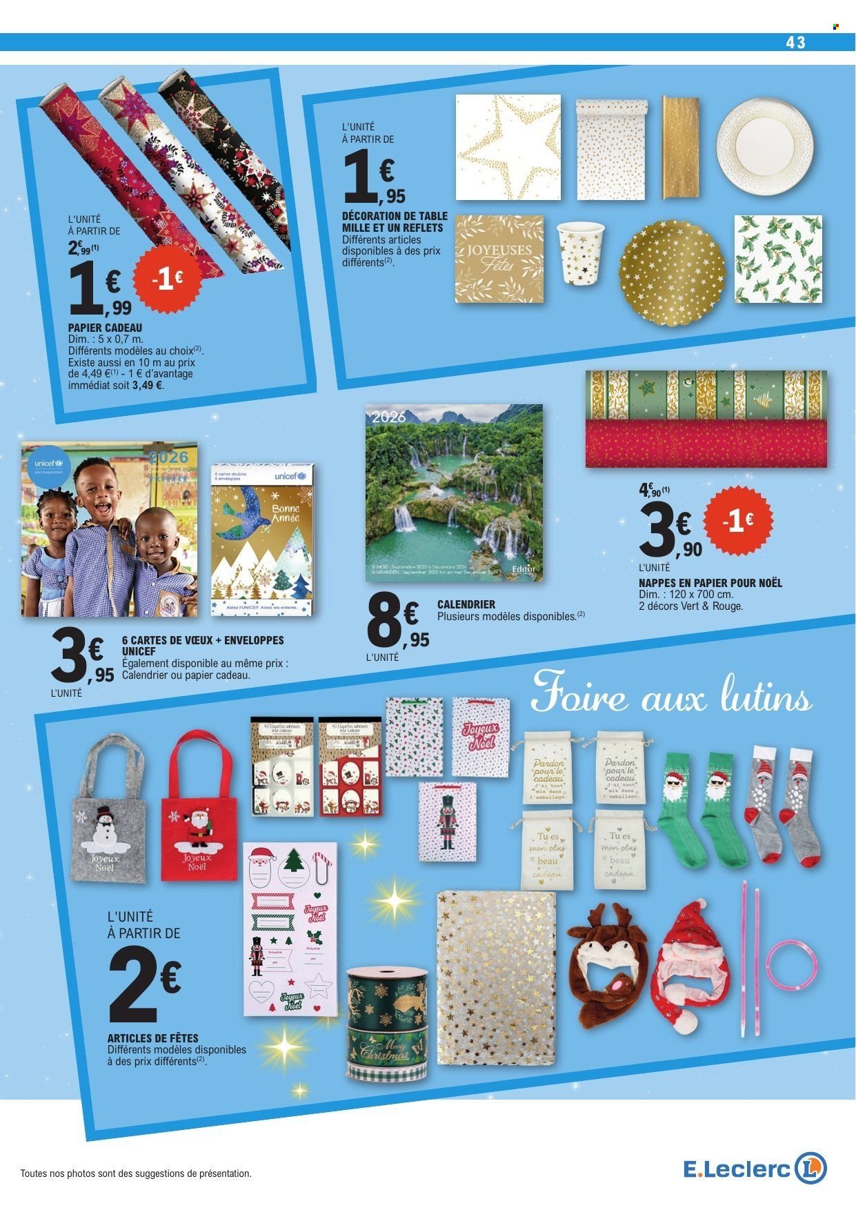 Catalogue E.LECLERC - ANNIVERSAIRE