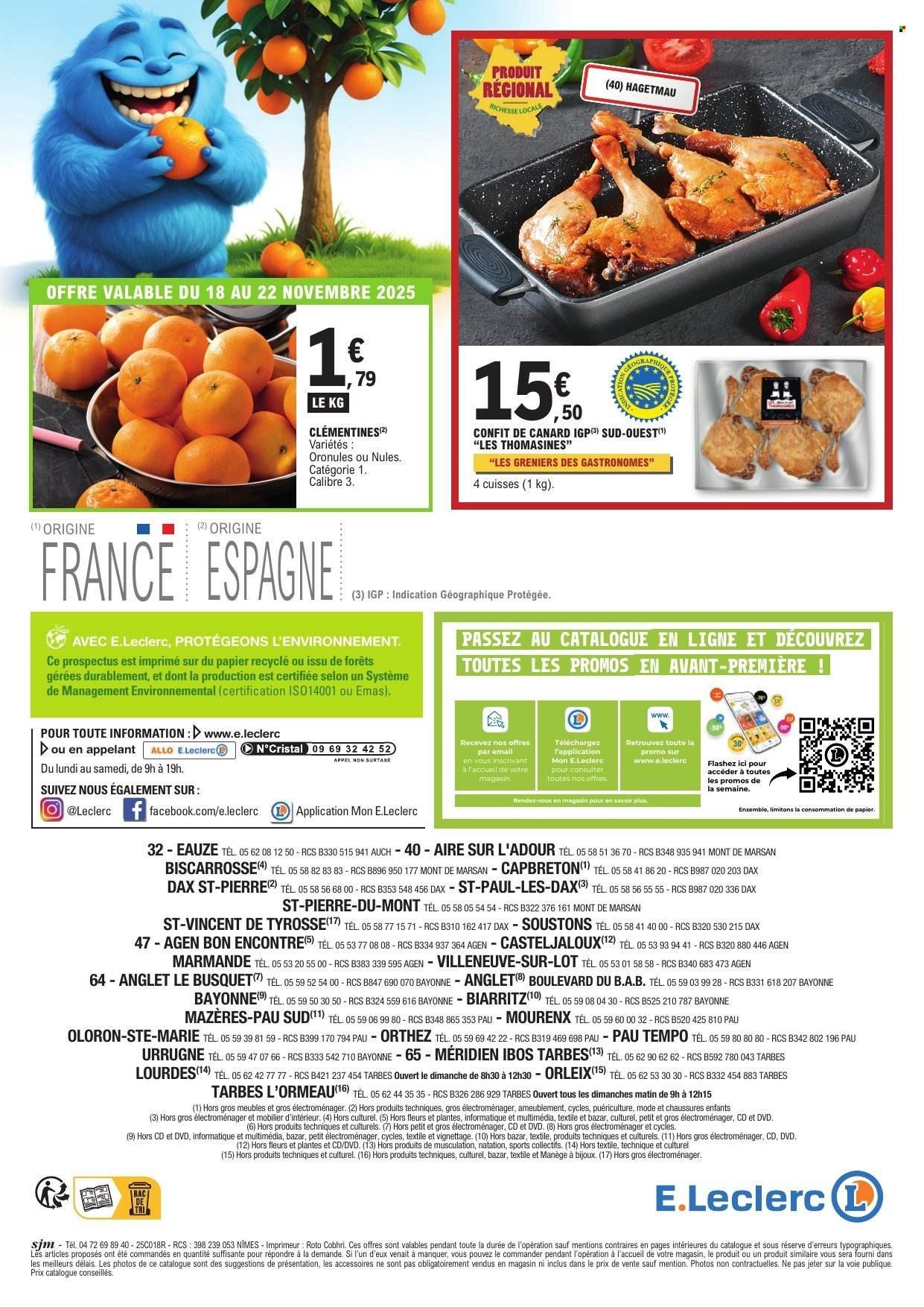 Catalogue E.LECLERC - ANNIVERSAIRE