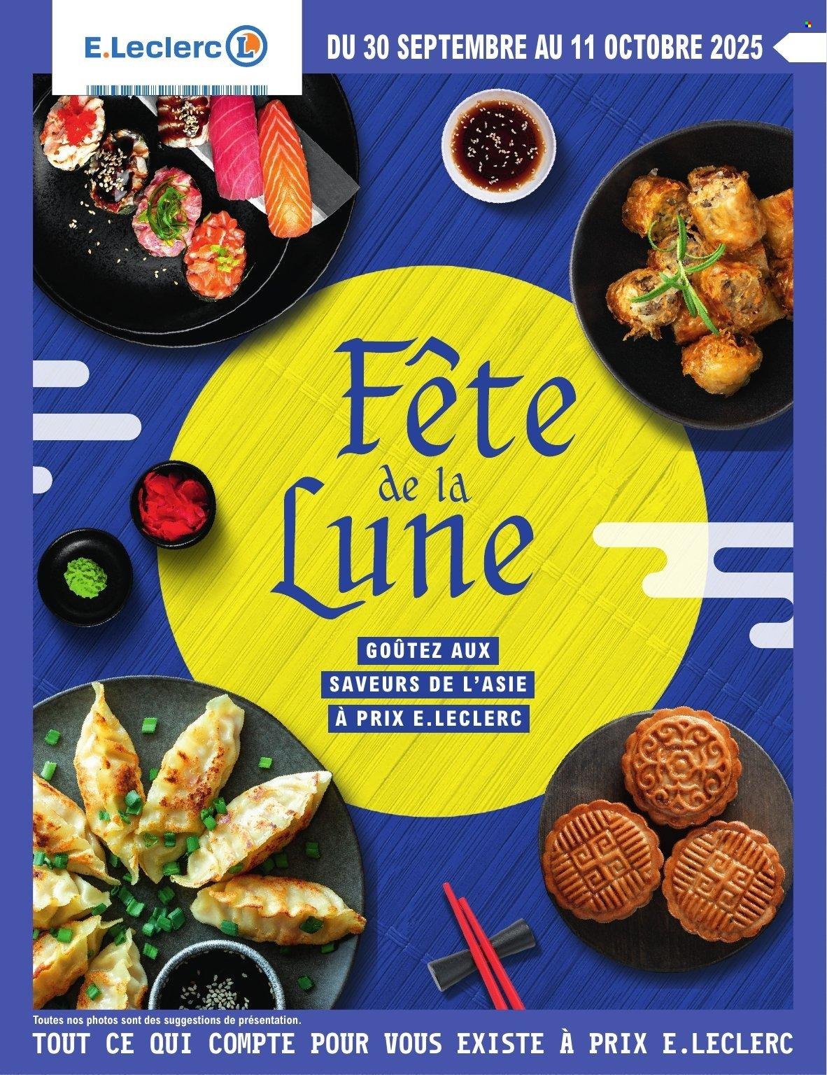 Catalogue E.LECLERC - FETE ASIATIQUE DE LA LUNE (2025-09-30 - 2025-10-11)