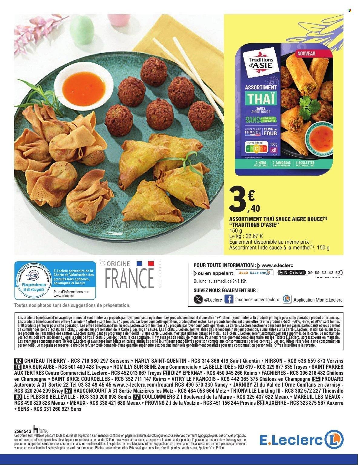 Catalogue E.LECLERC - FETE ASIATIQUE DE LA LUNE (2025-09-30 - 2025-10-11)