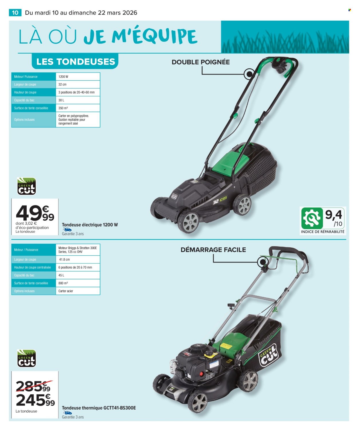 Catalogue CARREFOUR MARKET - JARDIN (2026-03-10 - 2026-03-22)