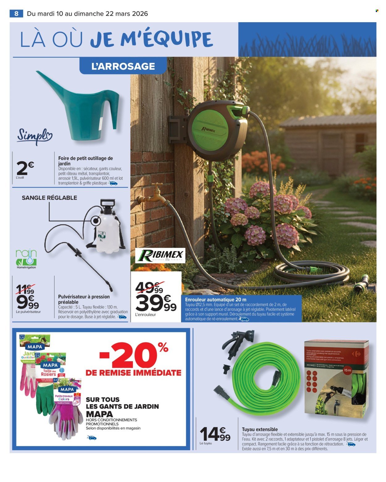 Catalogue CARREFOUR MARKET - JARDIN (2026-03-10 - 2026-03-22)
