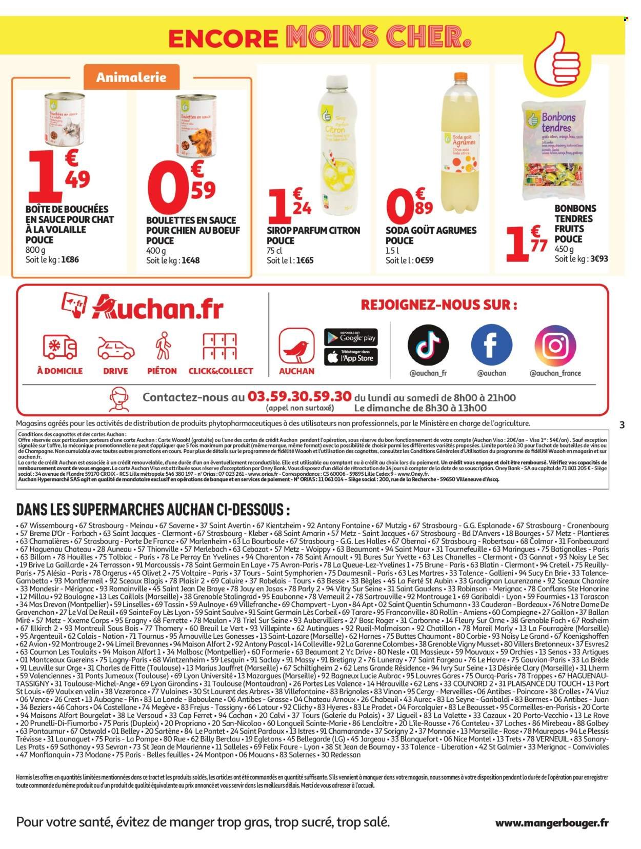 Catalogue AUCHAN - Halles, tops supers