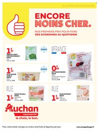 Catalogue AUCHAN - Halles, tops supers