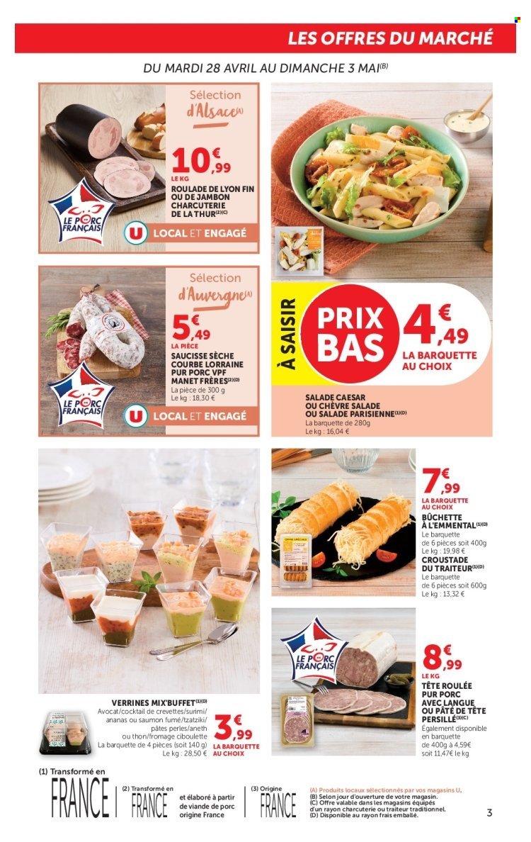 Catalogue U EXPRESS - Les prix bas de la semaine (2026-04-28 - 2026-05-10)