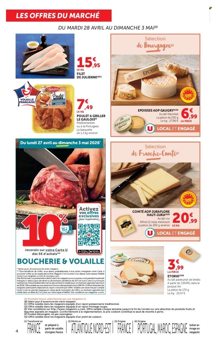 Catalogue U EXPRESS - Les prix bas de la semaine (2026-04-28 - 2026-05-10)
