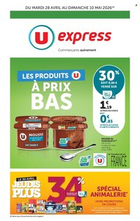 Catalogue U EXPRESS - Les prix bas de la semaine (2026-04-28 - 2026-05-10)