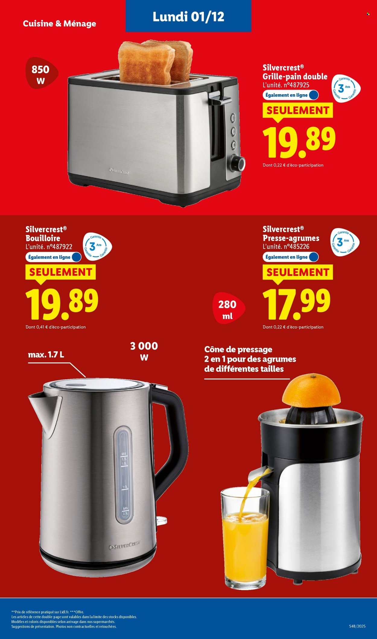 Catalogue LIDL - Les bonnes affaires de la semaine