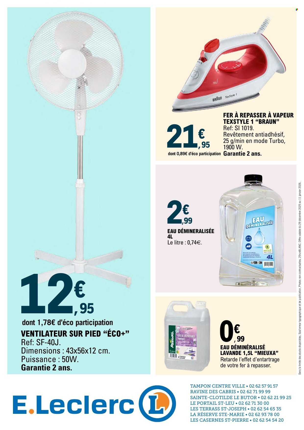Catalogue E.LECLERC - Du lundi 29 décembre 2025