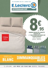 Catalogue E.LECLERC - Du lundi 29 décembre 2025