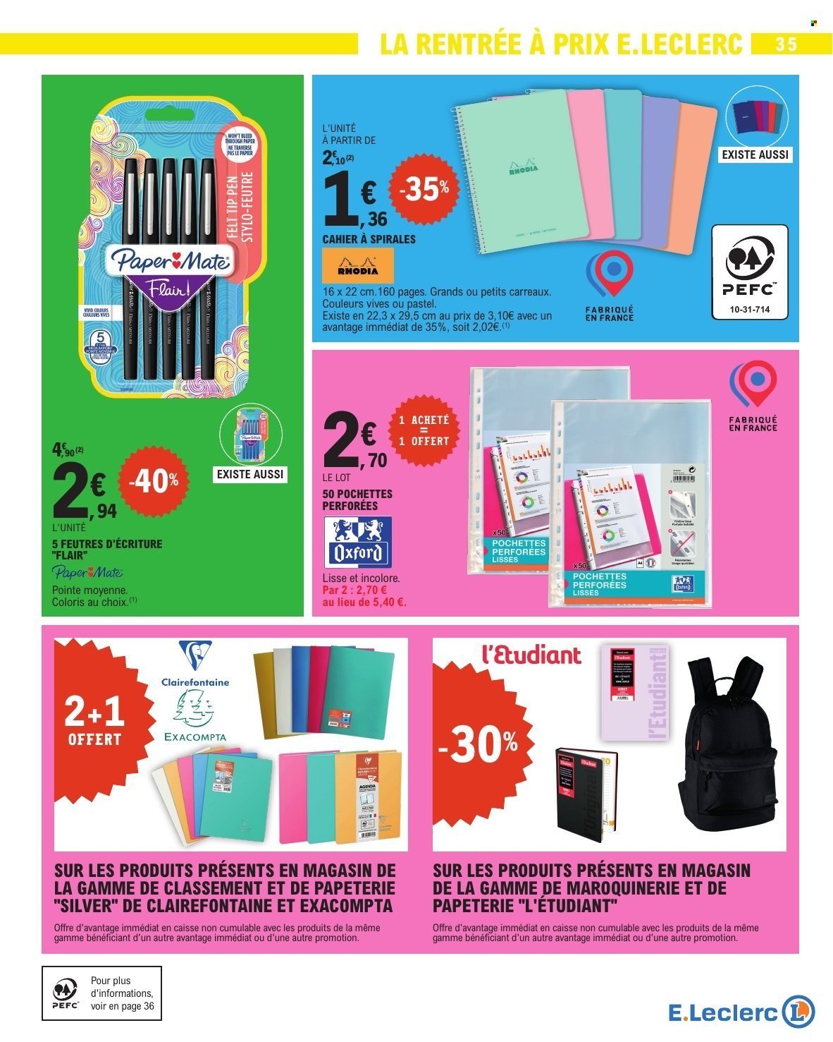 Catalogue E.LECLERC - EVENEMENT
