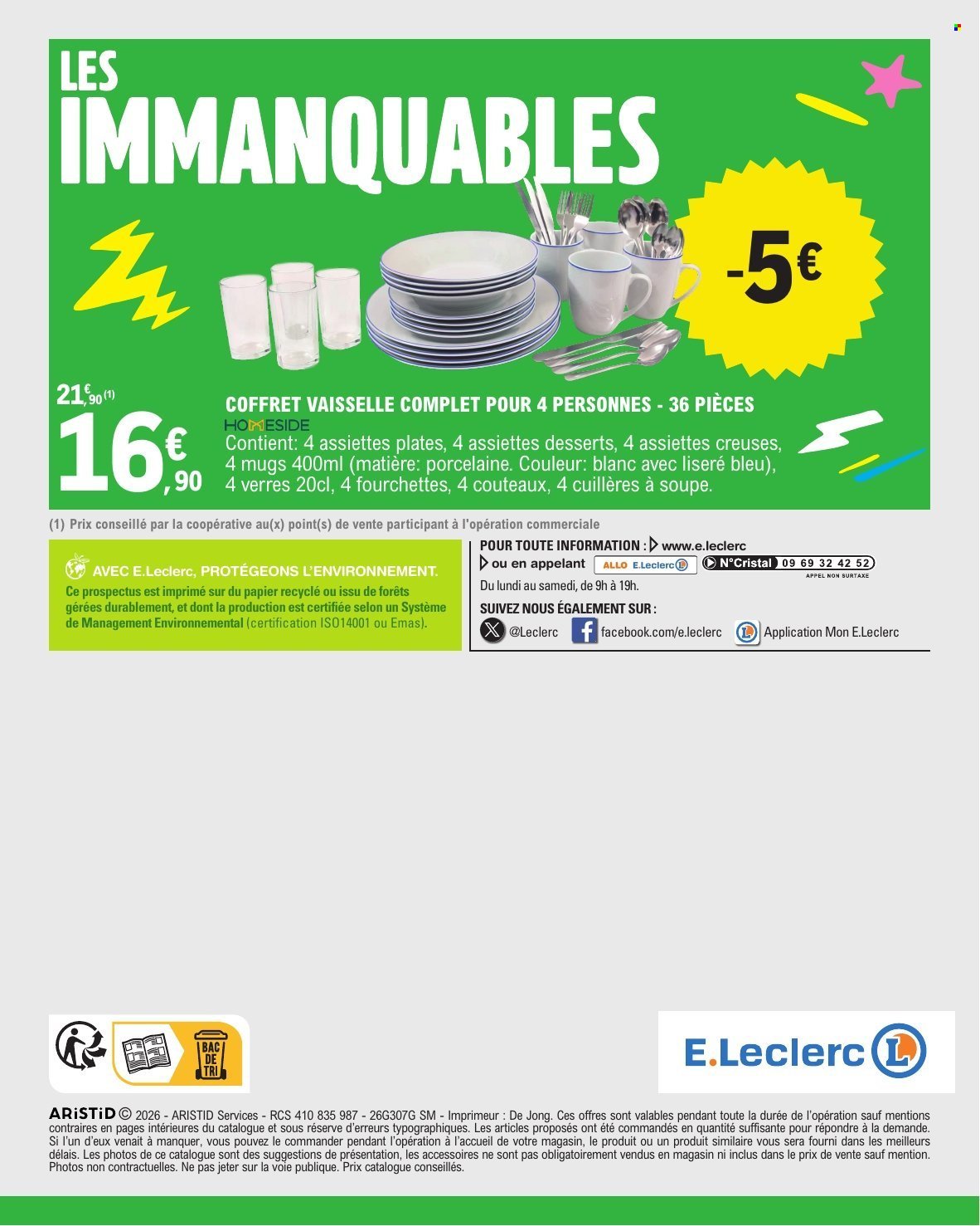Catalogue E.LECLERC - EVENEMENT