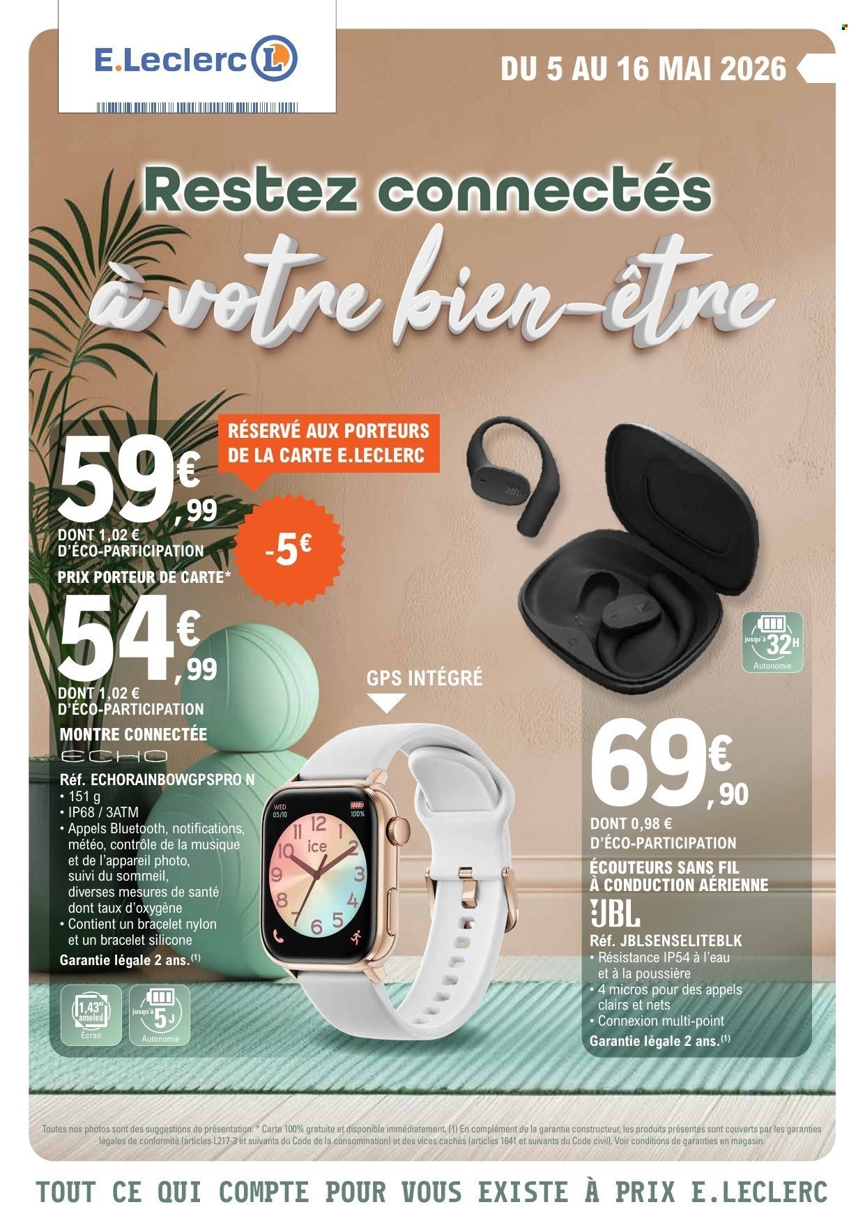 Catalogue E.LECLERC - SANTE BIEN ETRE