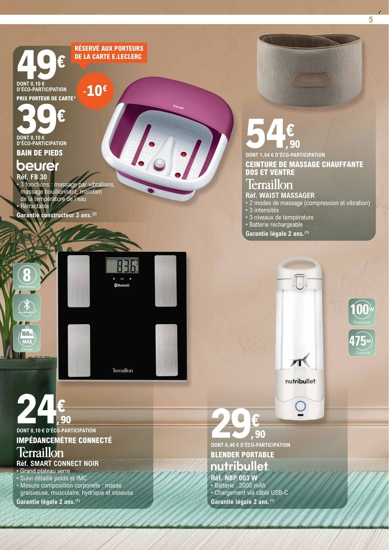 Catalogue E.LECLERC - SANTE BIEN ETRE