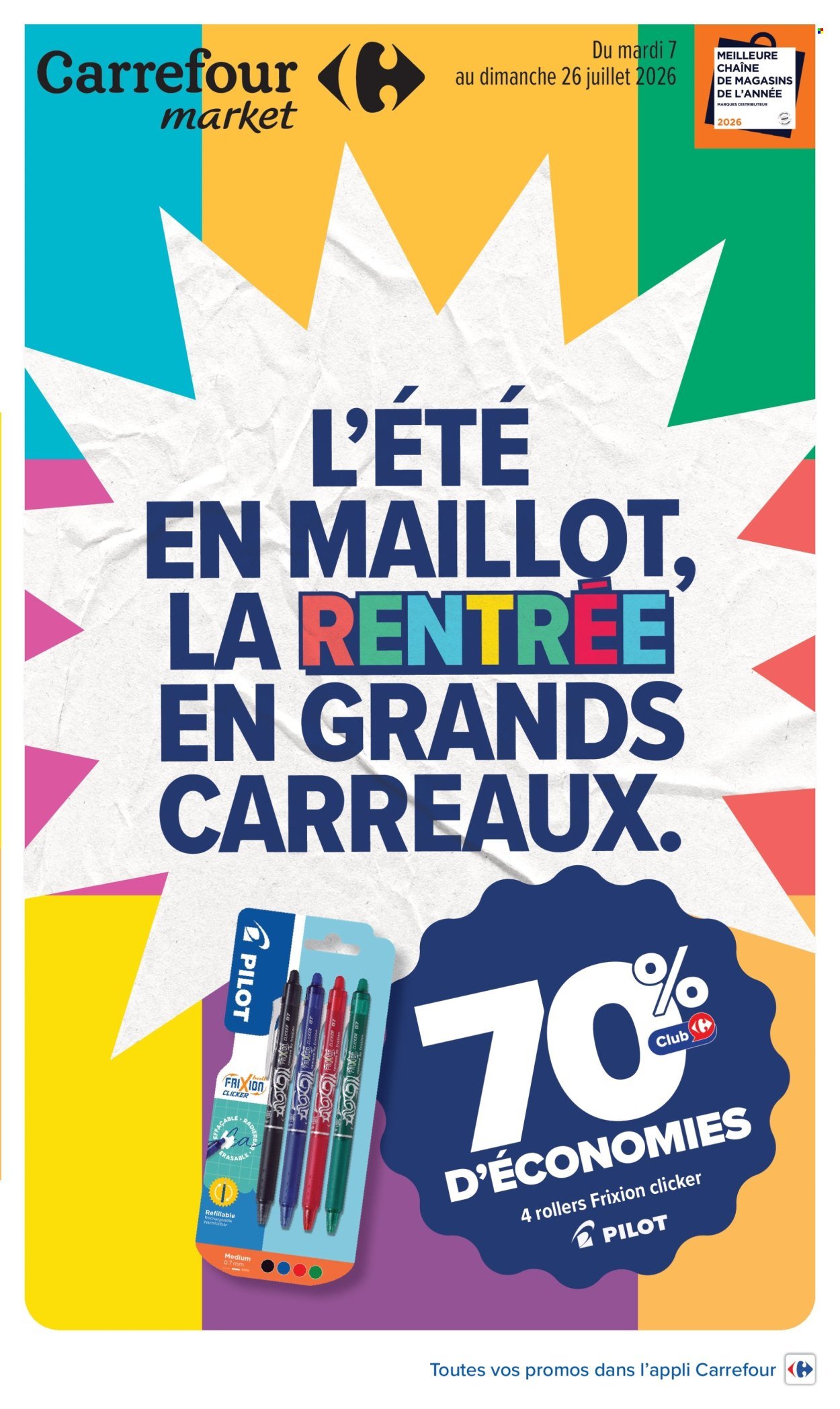 Catalogue CARREFOUR MARKET - RENTREE DES CLASSES