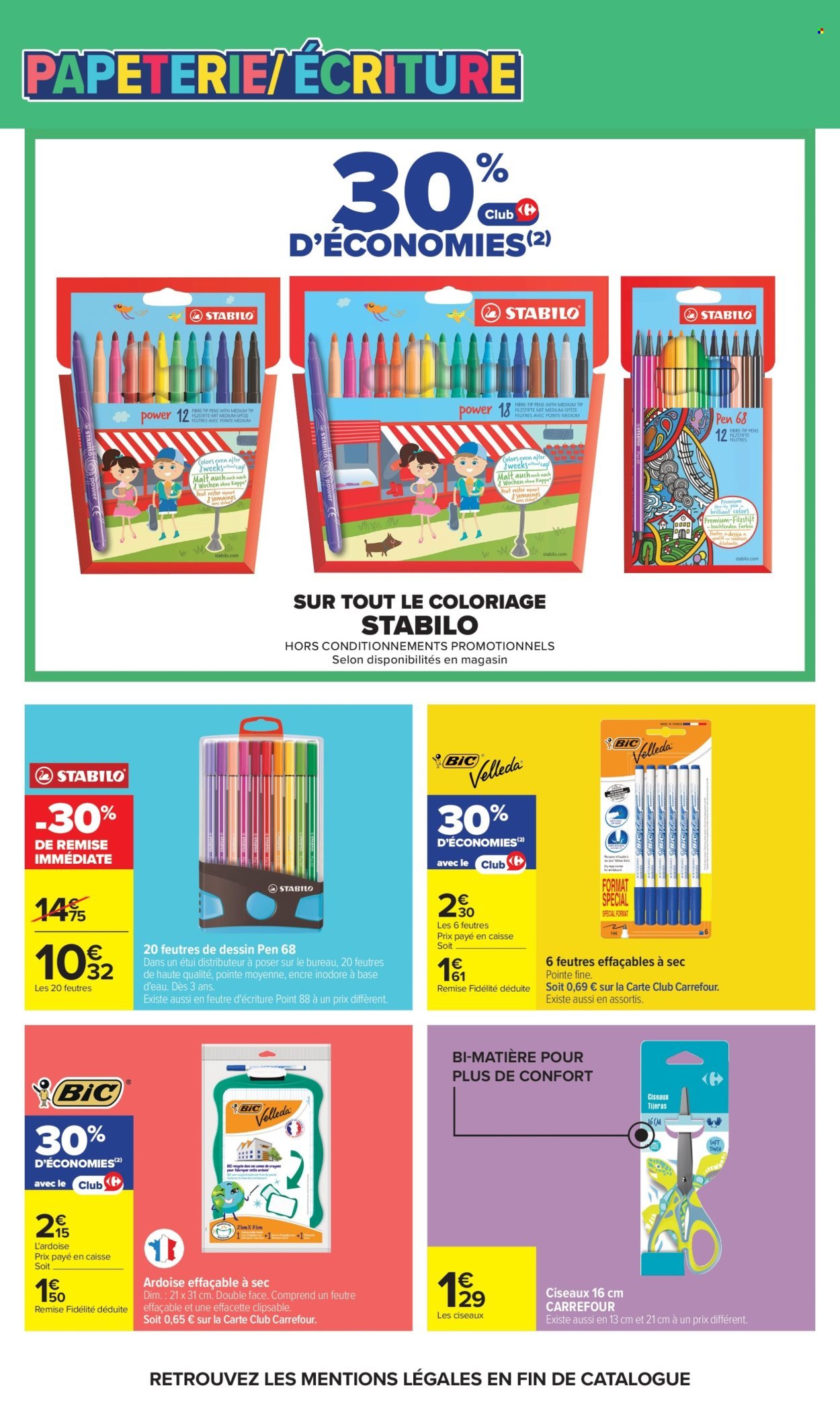 Catalogue CARREFOUR MARKET - RENTREE DES CLASSES