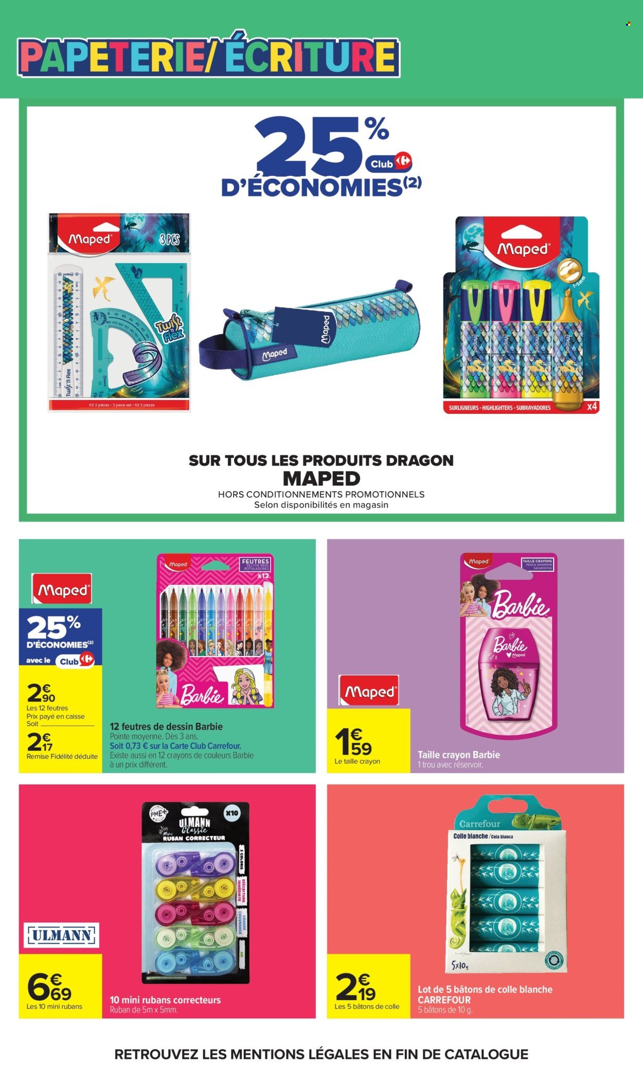 Catalogue CARREFOUR MARKET - RENTREE DES CLASSES