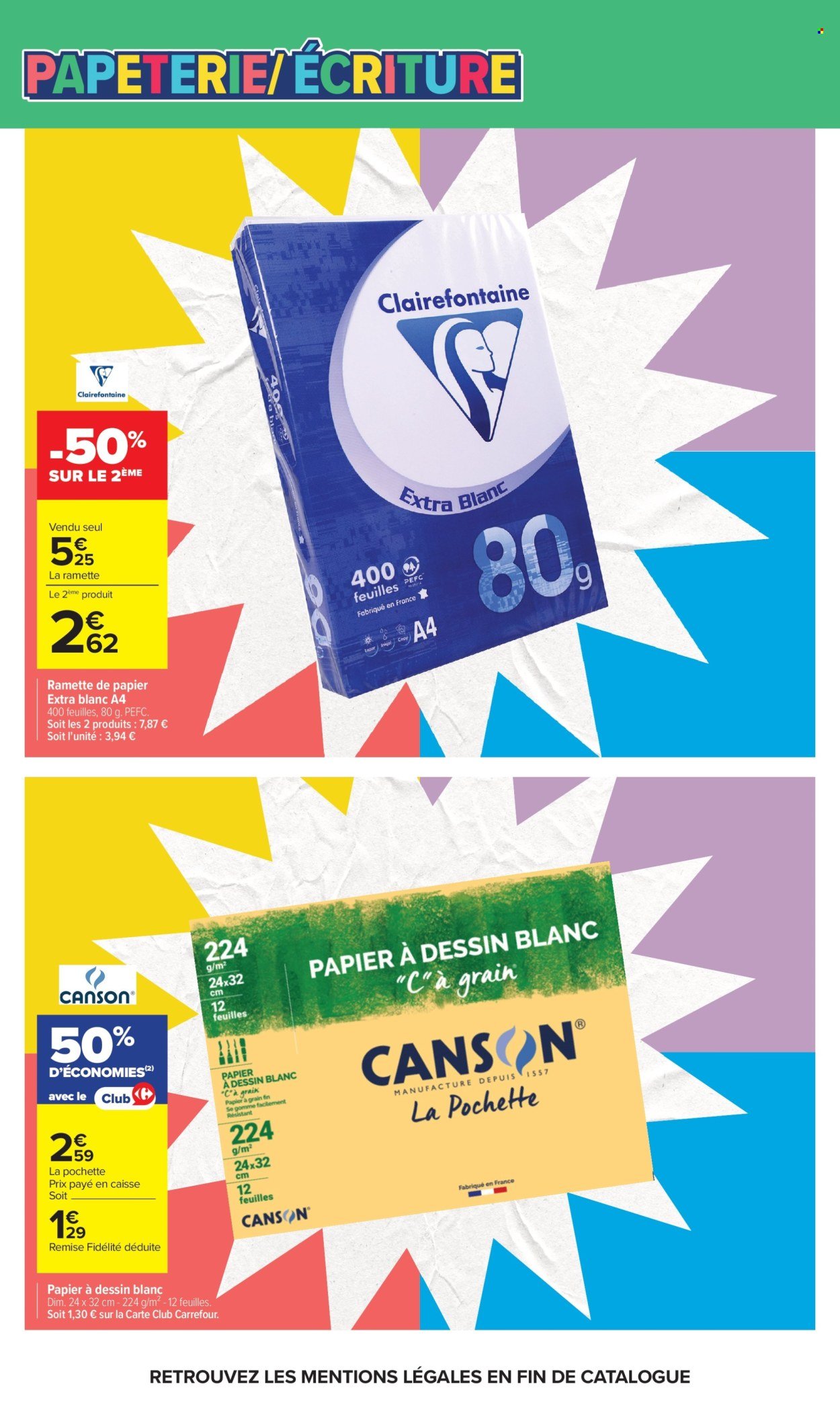 Catalogue CARREFOUR MARKET - RENTREE DES CLASSES
