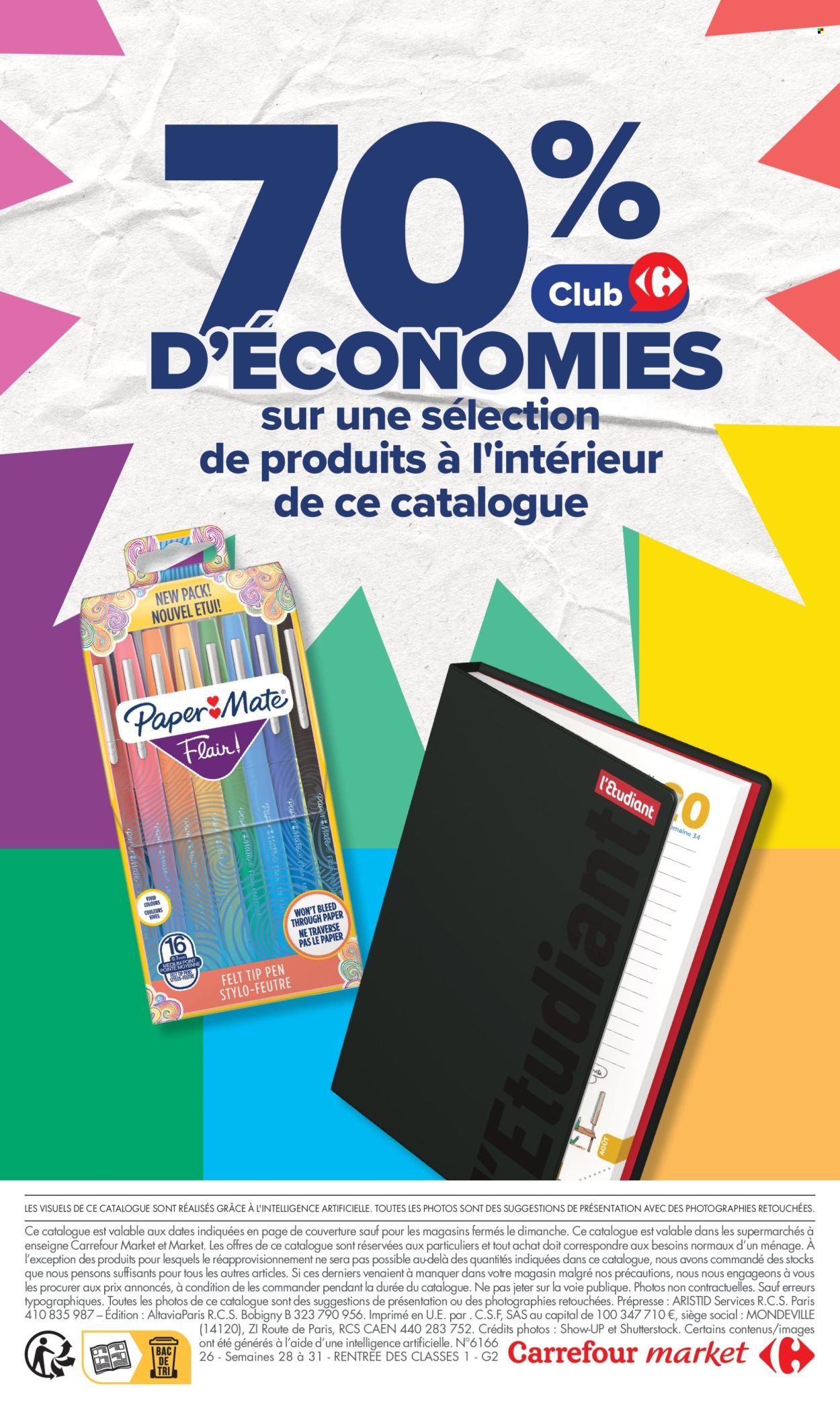 Catalogue CARREFOUR MARKET - RENTREE DES CLASSES