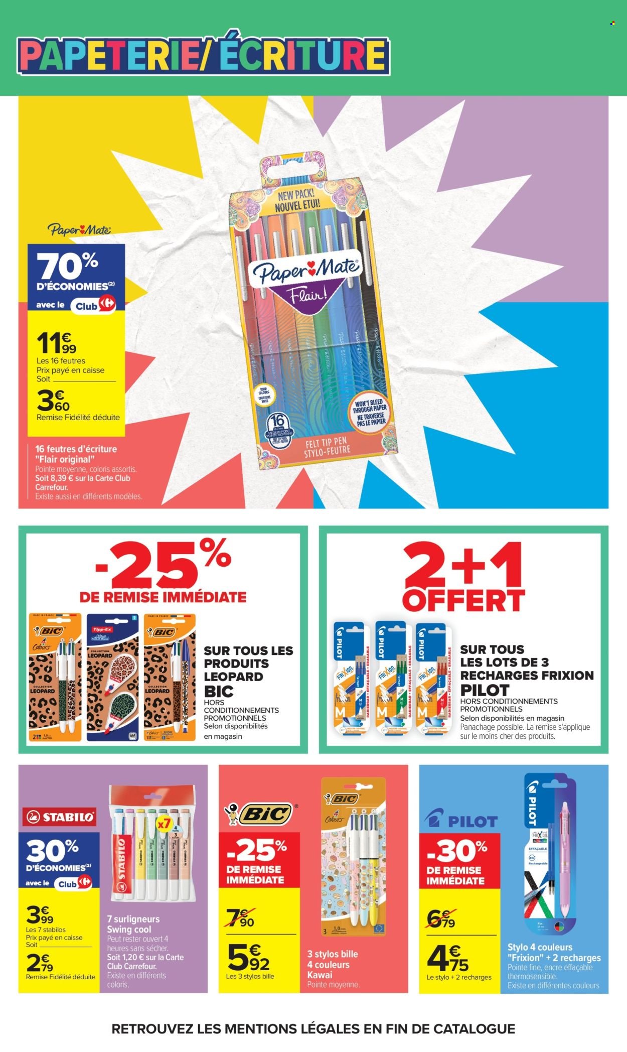 Catalogue CARREFOUR MARKET - RENTREE DES CLASSES