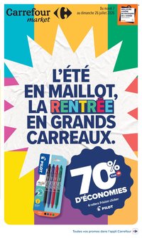 Catalogue CARREFOUR MARKET - RENTREE DES CLASSES